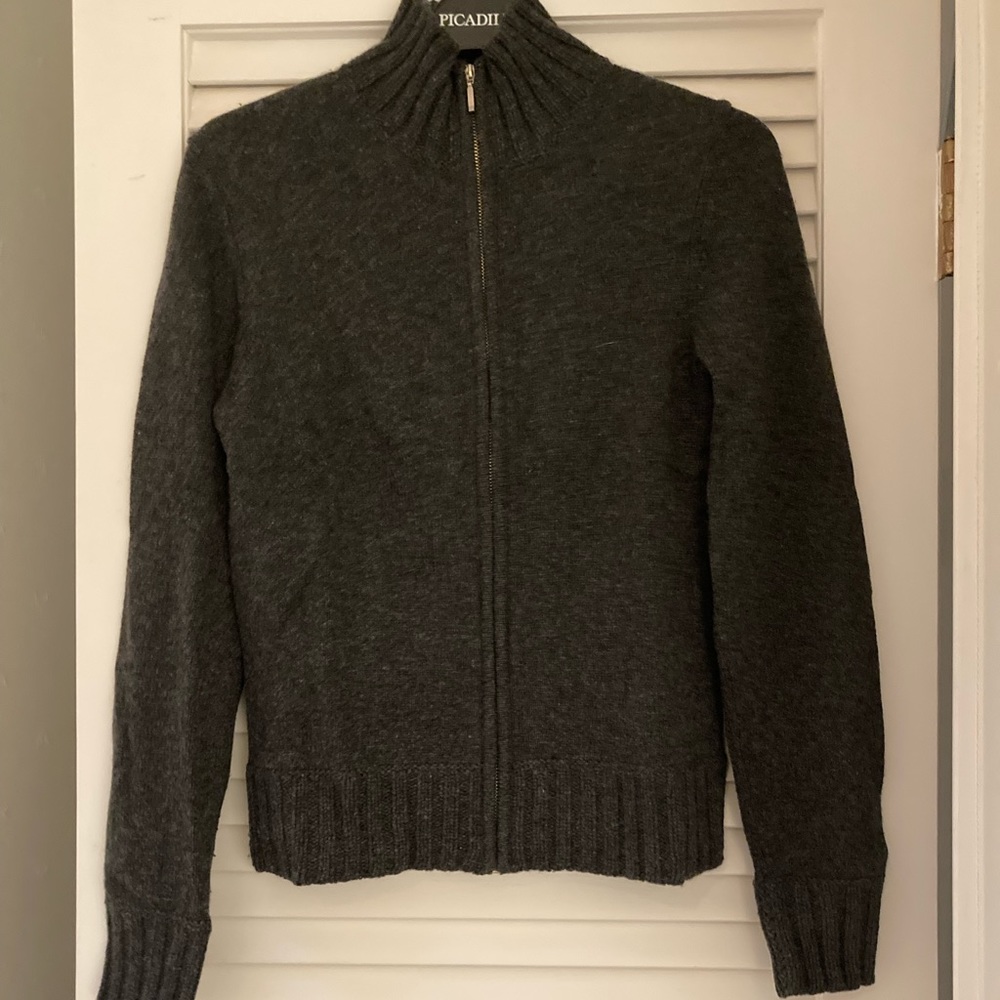 Collection Fifty Nine Cashmere Zip Up Sweater
